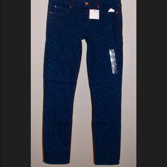 Gap Always Skinny 29 Inch Ankle Jean Cheetah Print - Picture 4 of 8